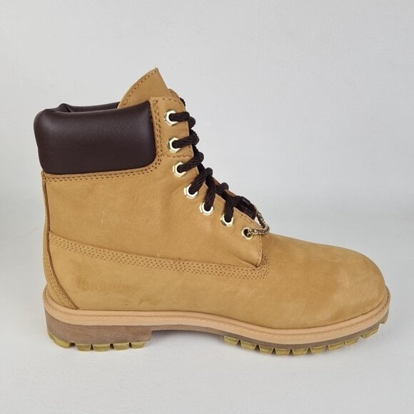 Timberland 6 In Dokie Rope Boots Wheat Outdoors Rare Men Vntg - Picture 3 of 11